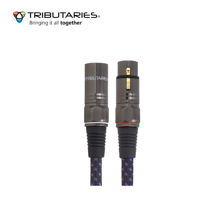 Tributaries 6ABM MKII 全平衡模擬音頻接線 (4N HC-OFC高傳度無氧銅) (1條)