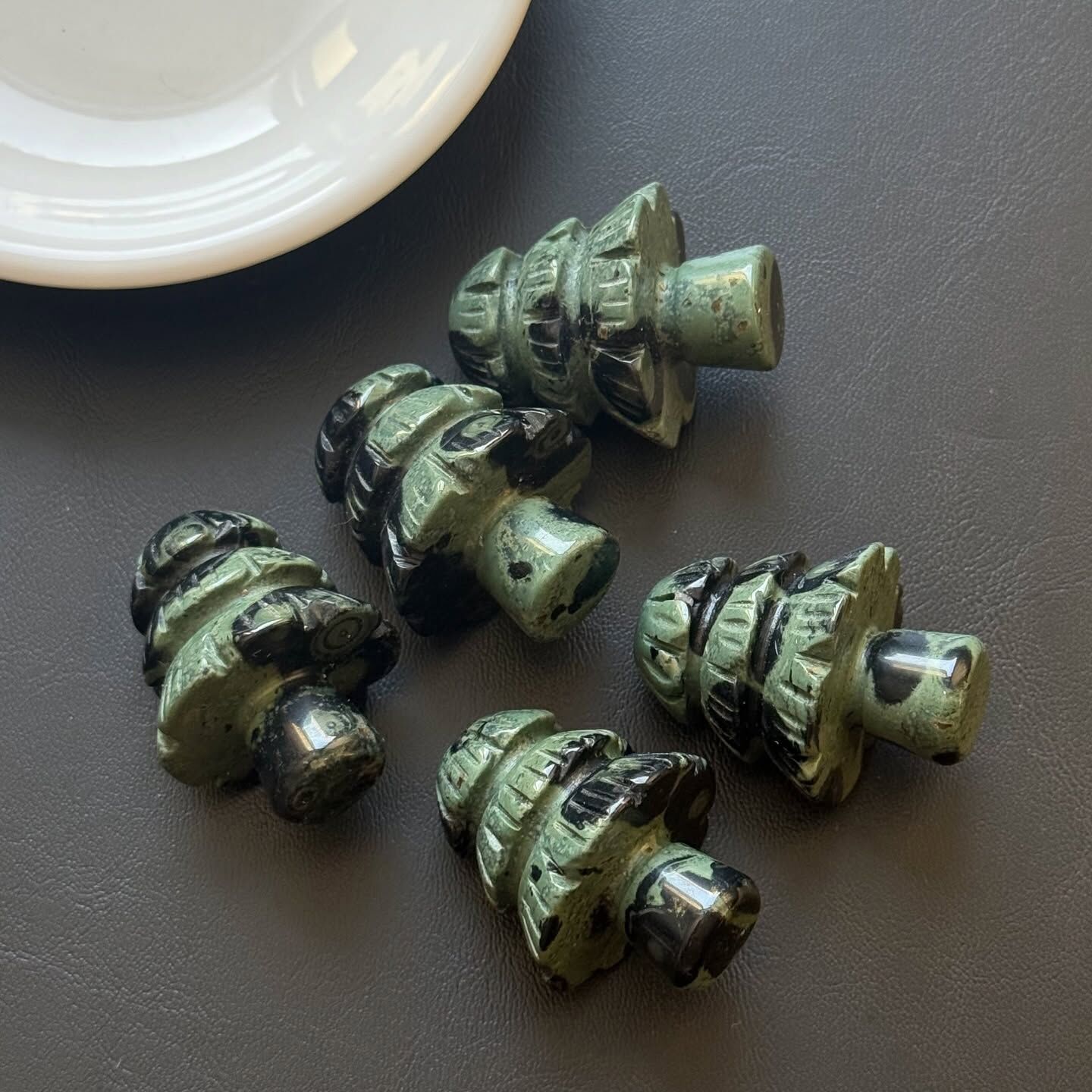 [原石] 剛巴巴碧玉 聖誕樹