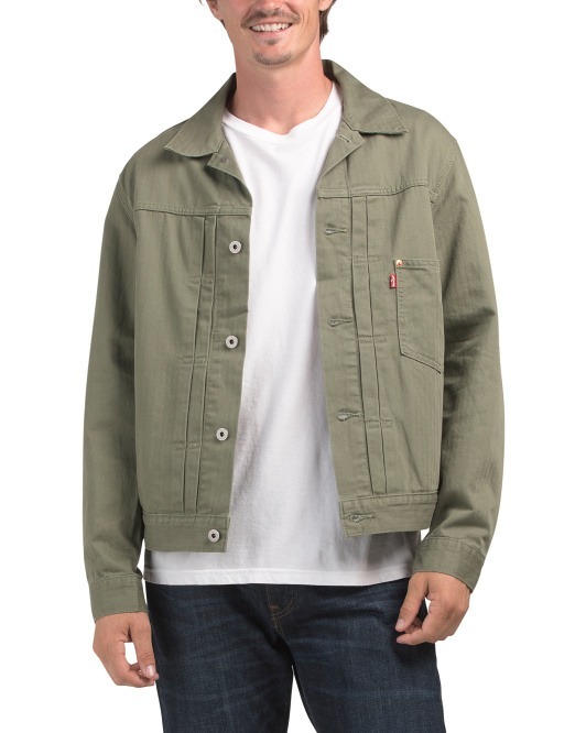 【直播】Levis LL1126610 牛仔外套 (綠色)