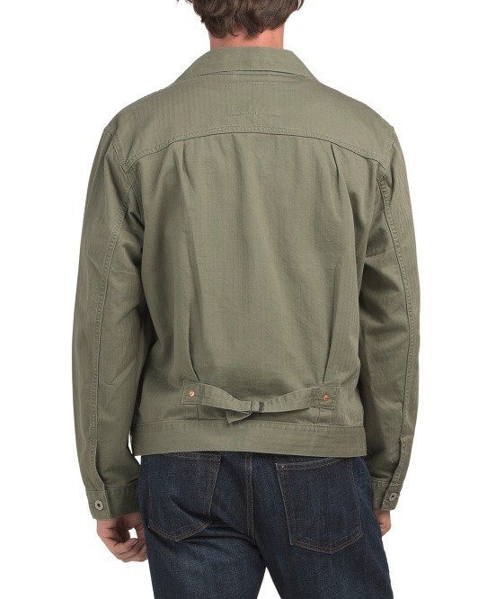 【直播】Levis LL1126610 牛仔外套 (綠色)