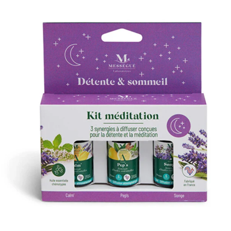 HKSF1213-009 法國複方精油：甜睡正念套裝 KIT 3 SYNERGIES MEDITATION (A9)