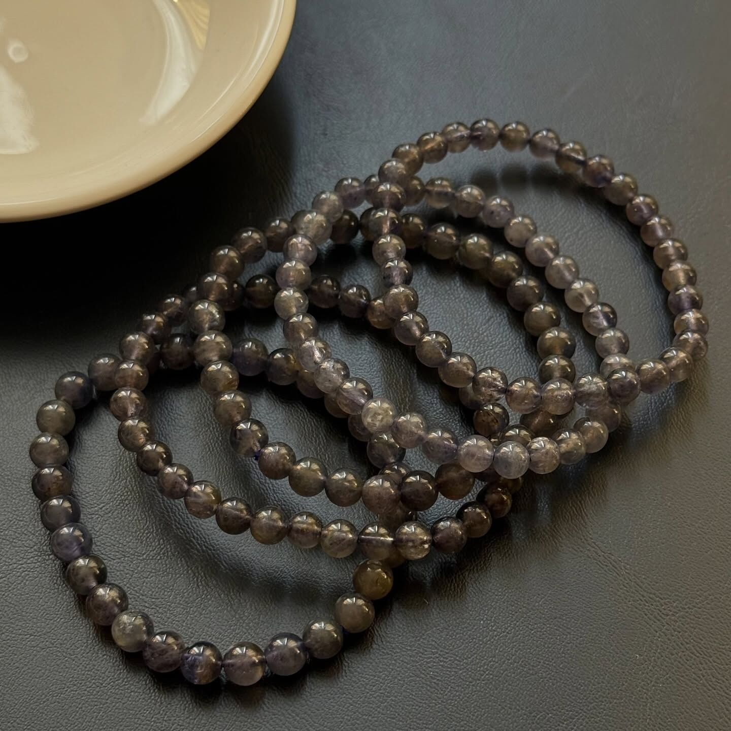 [原石] 血滴菫青石 水晶手串