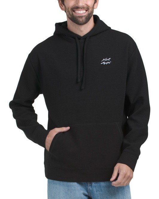 【直播】KARL LAGERFELD PARIS LL112672 男裝有帽衛衣