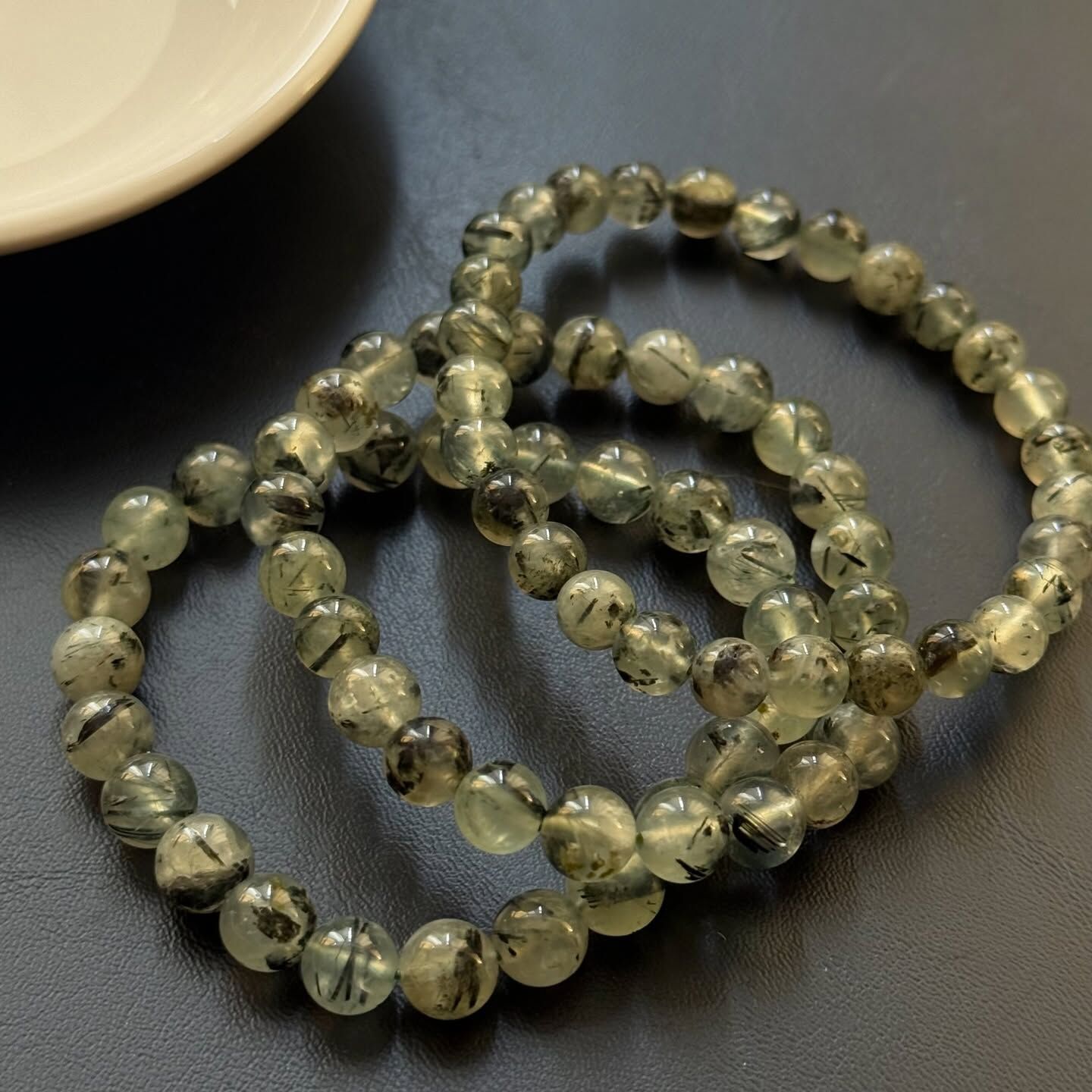 [原石] 葡萄石 水晶手串