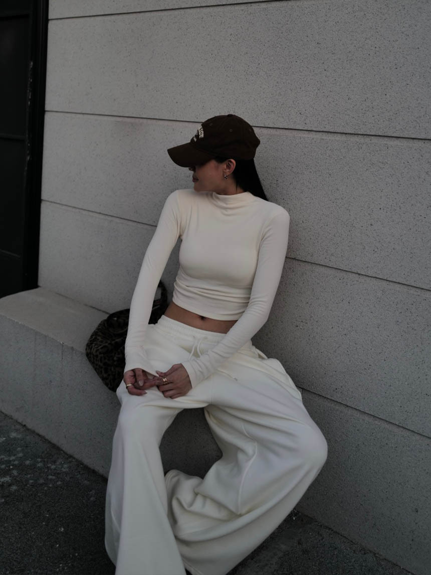 加厚高領磨毛打底上衣*5色