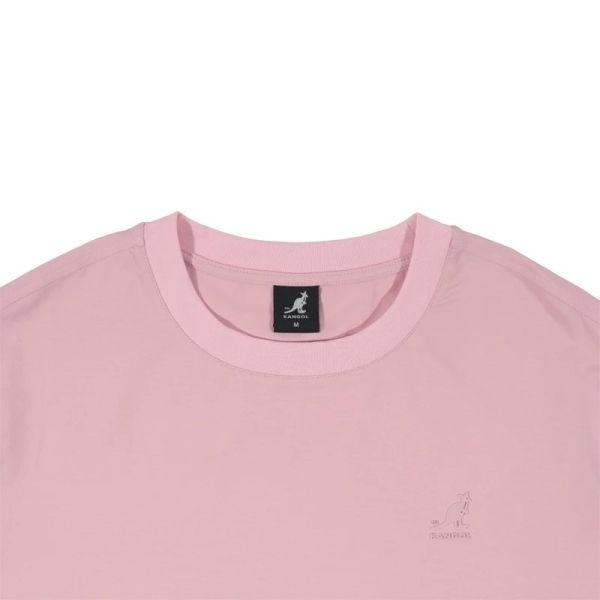 KANGOL 短T 粉紅 涼感 經典圓領T 短袖 中性 6525102641