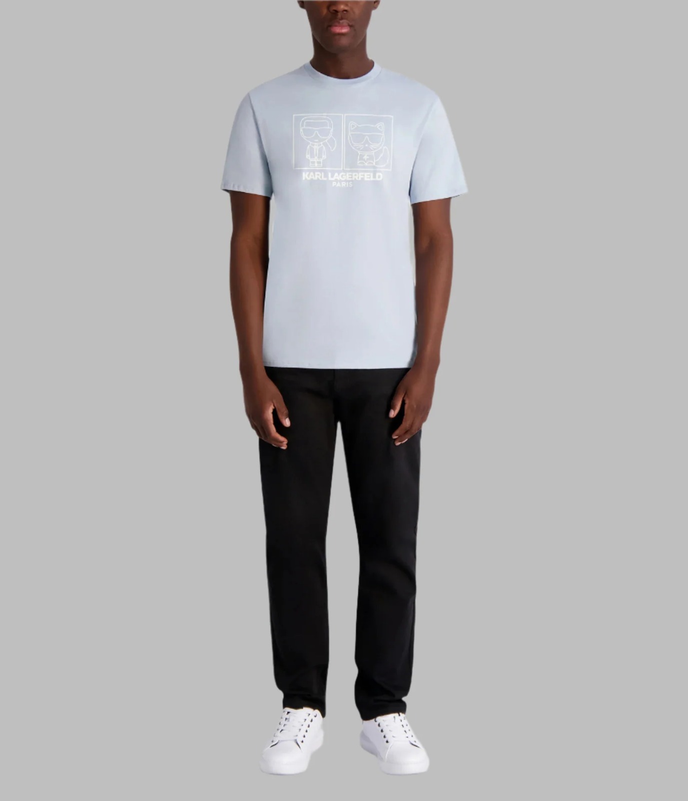 【現貨】Karl Lagerfeld LL112676 男裝短袖上衣