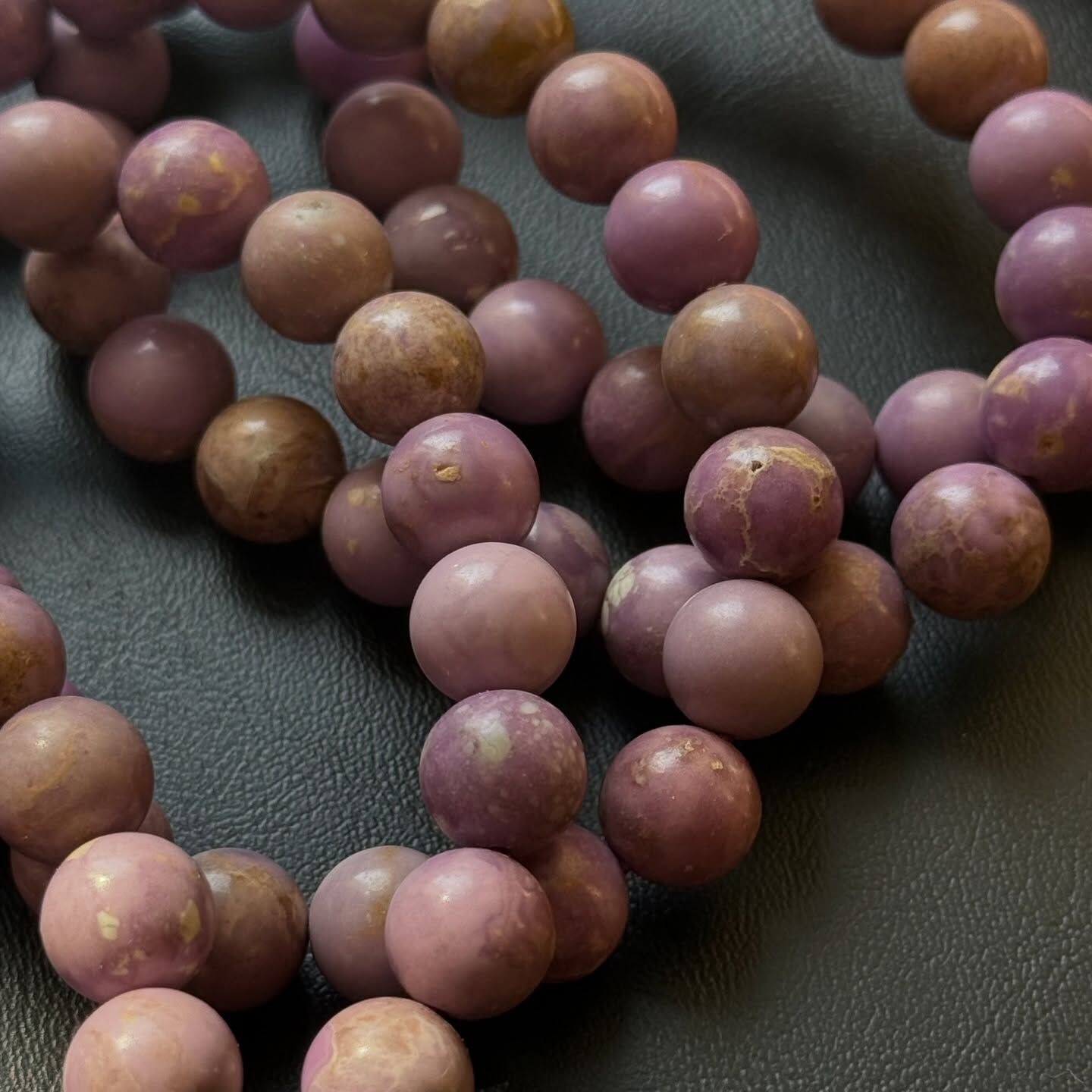 [原石] 美國紫雲母 水晶手串