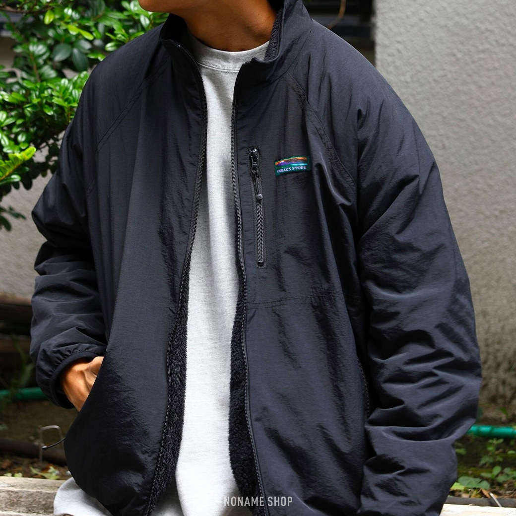 FREAK'S STORE 雙面穿 絨毛 拉鍊 外套 六色 (男款)