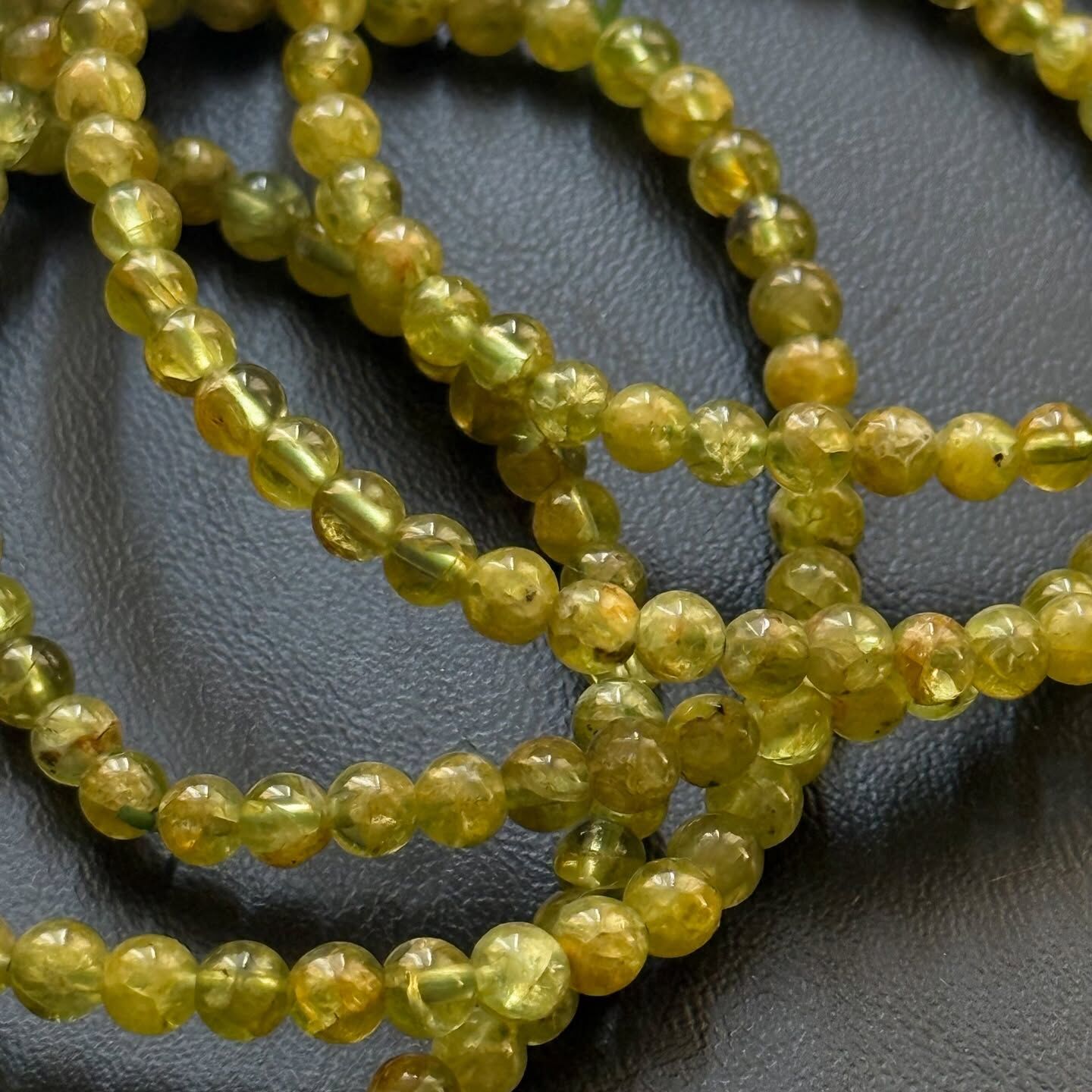 [原石] 橄欖石 水晶手串