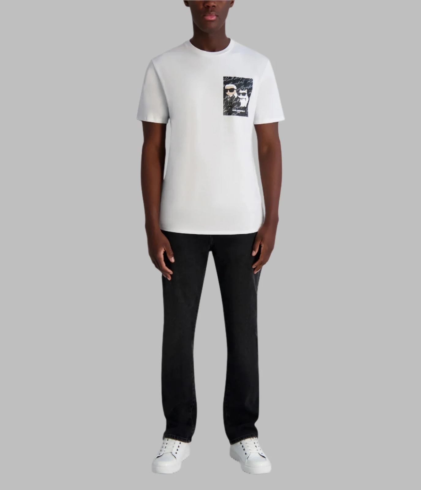 【現貨】Karl Lagerfeld LL112680 男裝短袖上衣