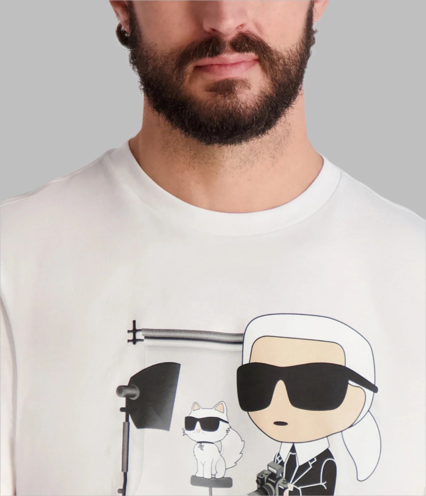 【現貨】Karl Lagerfeld LL112681 男裝短袖上衣