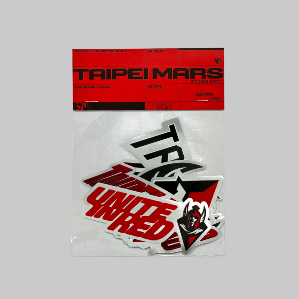 25-26 TAIPEI MARS STICKER PACK