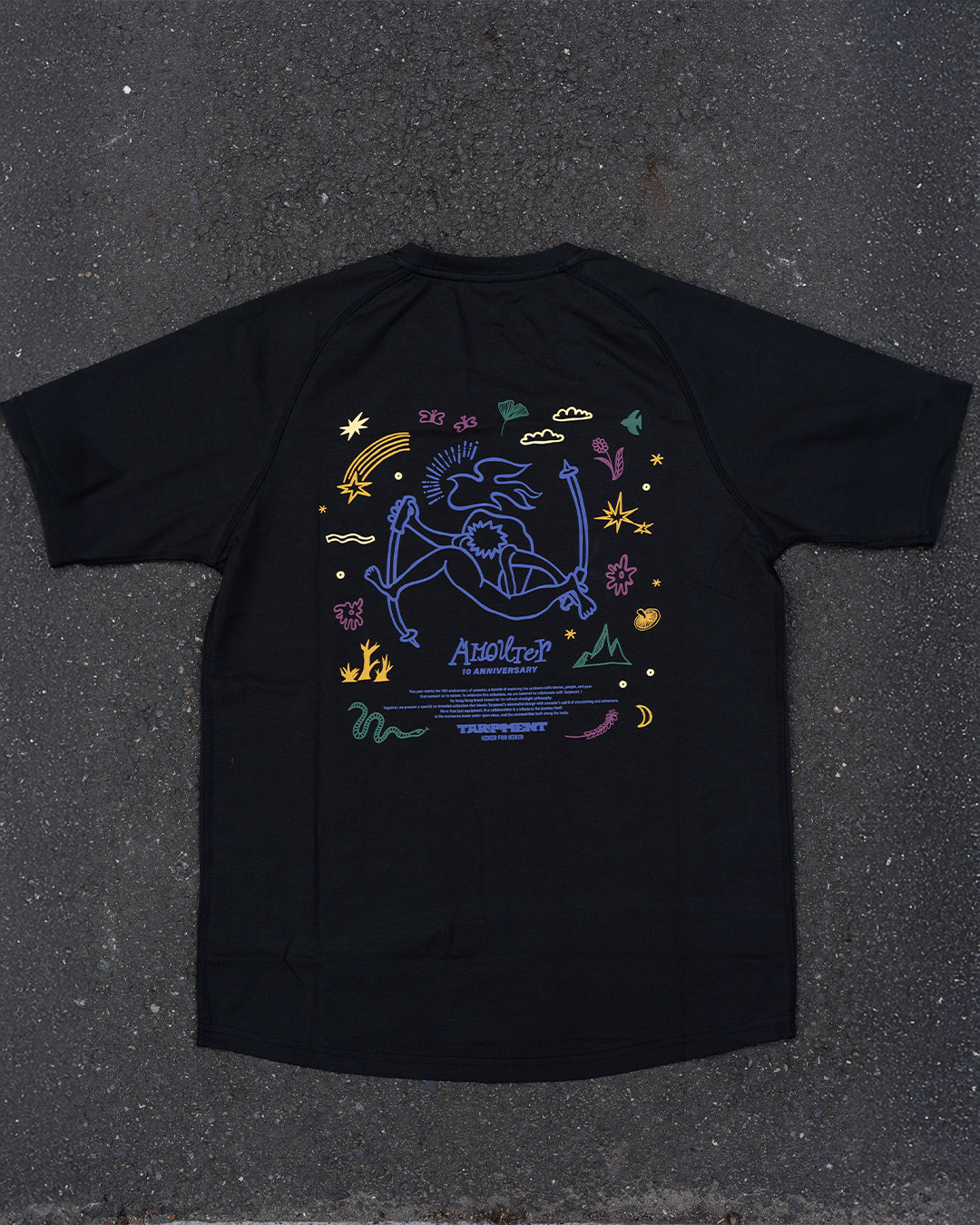 𝑨𝑴𝑶𝑼𝑻𝑬𝑹 十週年紀念系列 ✦ 𝑨𝒘𝒂𝒌𝒆𝒏 𝑳𝒊𝒈𝒉𝒕 ✦ [米米毛毛] 機能 T-Shirt