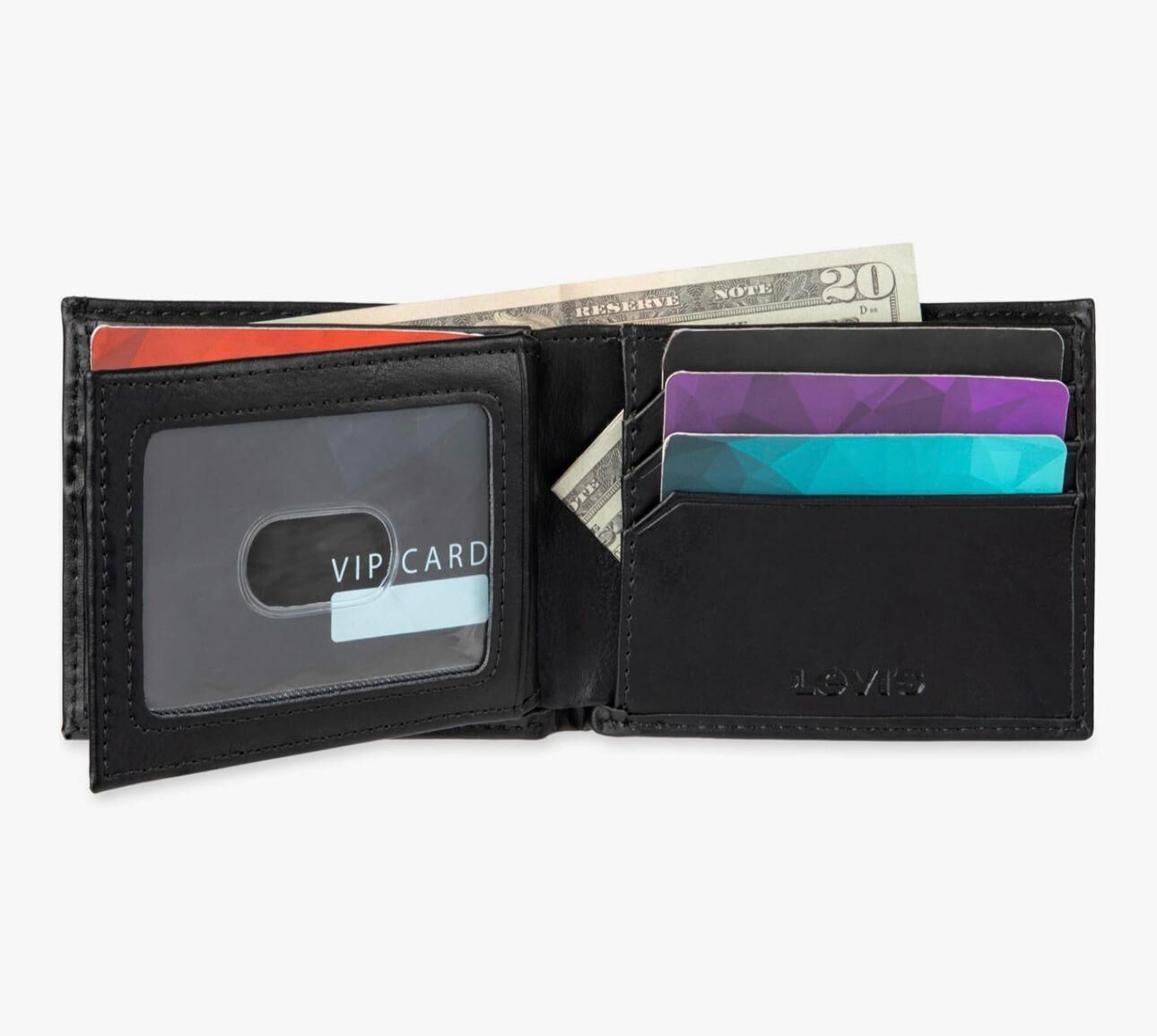 【直播】Levis LL1126620 全真皮銀包