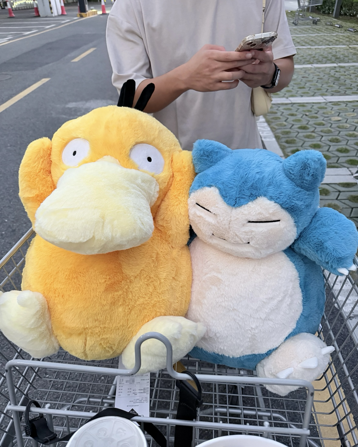 <正版授權>寶可夢 可達鴨 卡比獸 毛絨娃娃 毛毯 玩偶