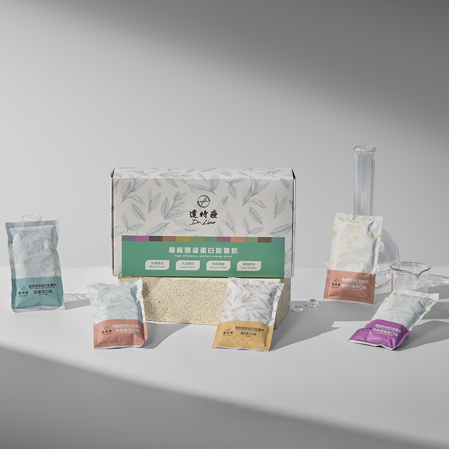 高蛋白盒裝｜全口味綜合＋搖搖杯組 (12種口味各一包)｜12入｜420g