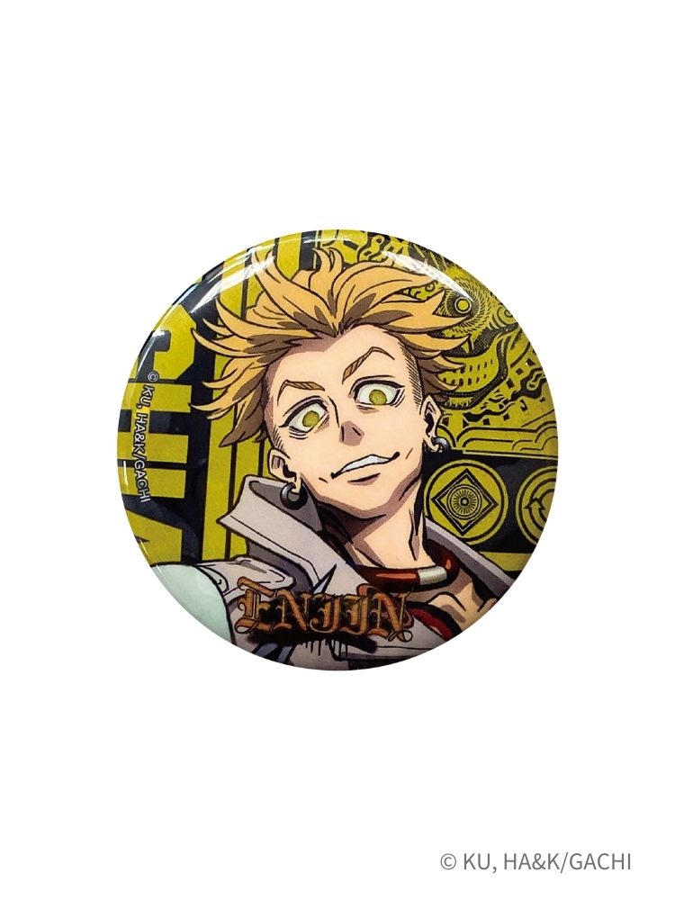 GACHIAKUTA 反光圓形胸章 恩琴