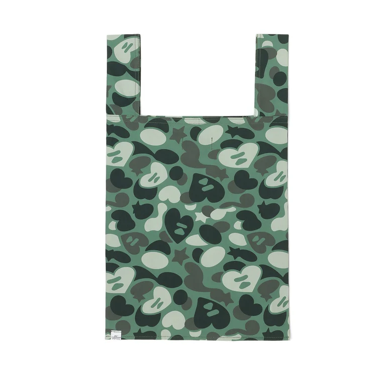 2025AW BAPE A BATHNIG APE APEE CAMO SHOPPING BAG 迷彩 環保袋 托特包 手提袋 現貨 CL70-289-309