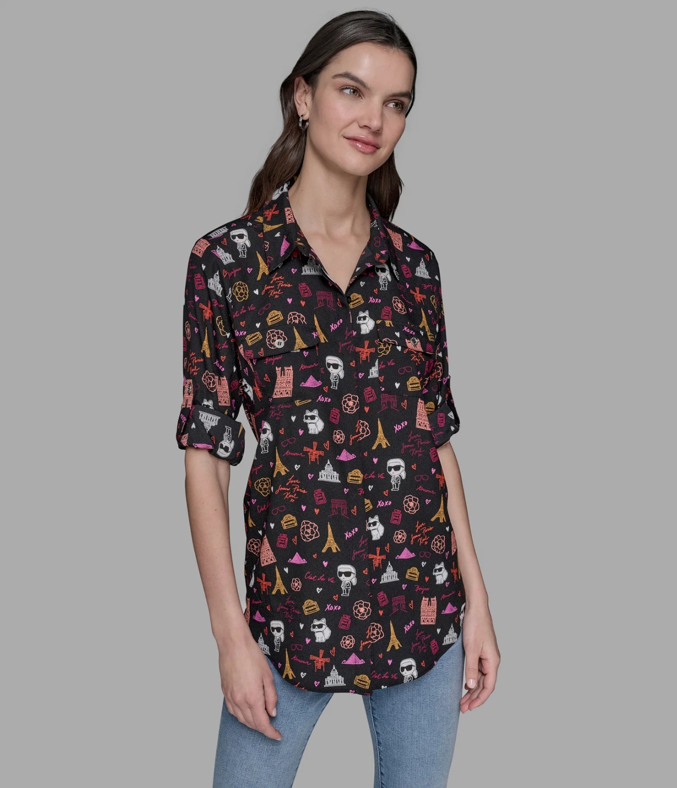 【直播】Karl Lagerfeld LL1126624 公仔款恤衫