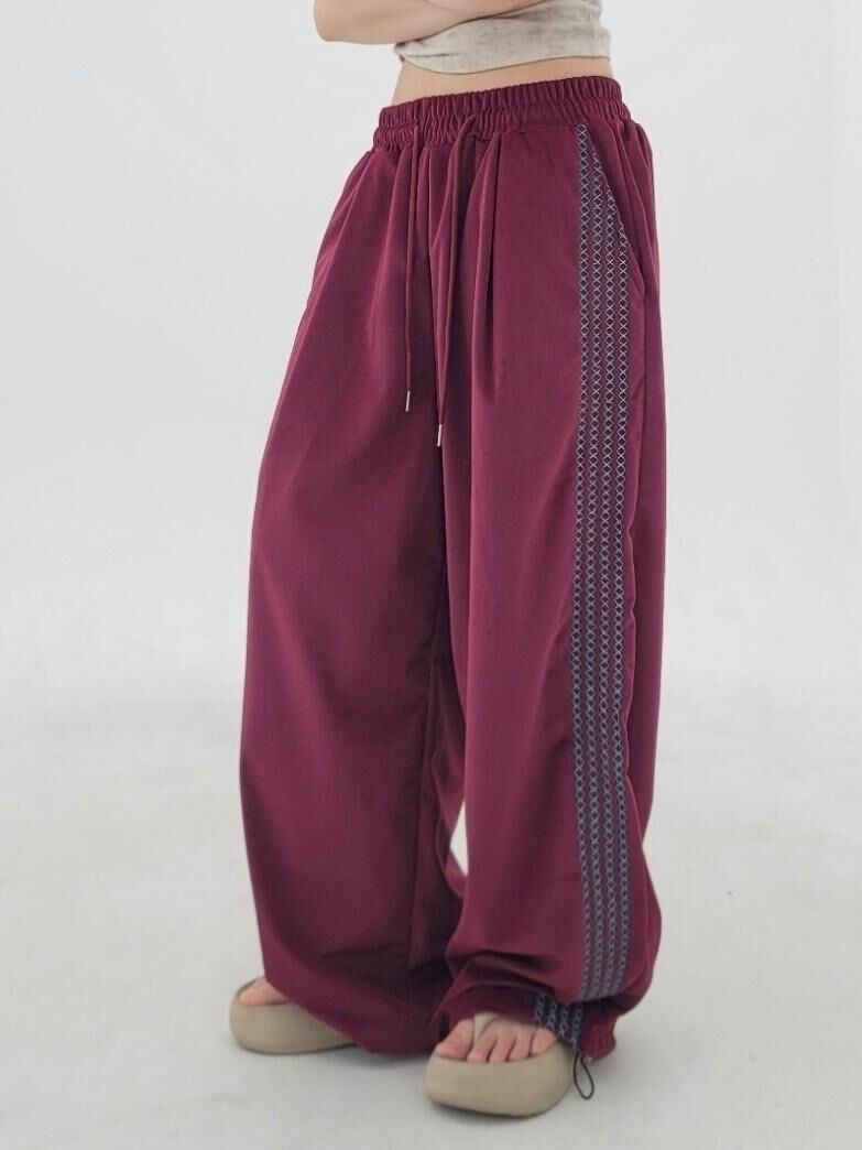 四間可束腳鬆身褲 P3214