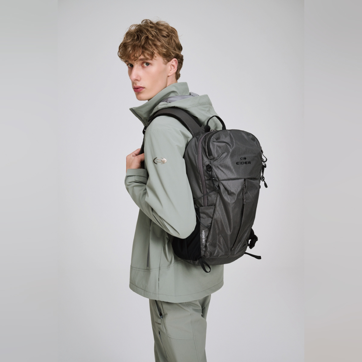 【EIDER】AEGIS 登山背包 20L/25EDUU25B02-[芥末黃、深灰]