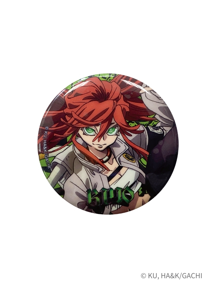 GACHIAKUTA 反光圓形胸章 理遙