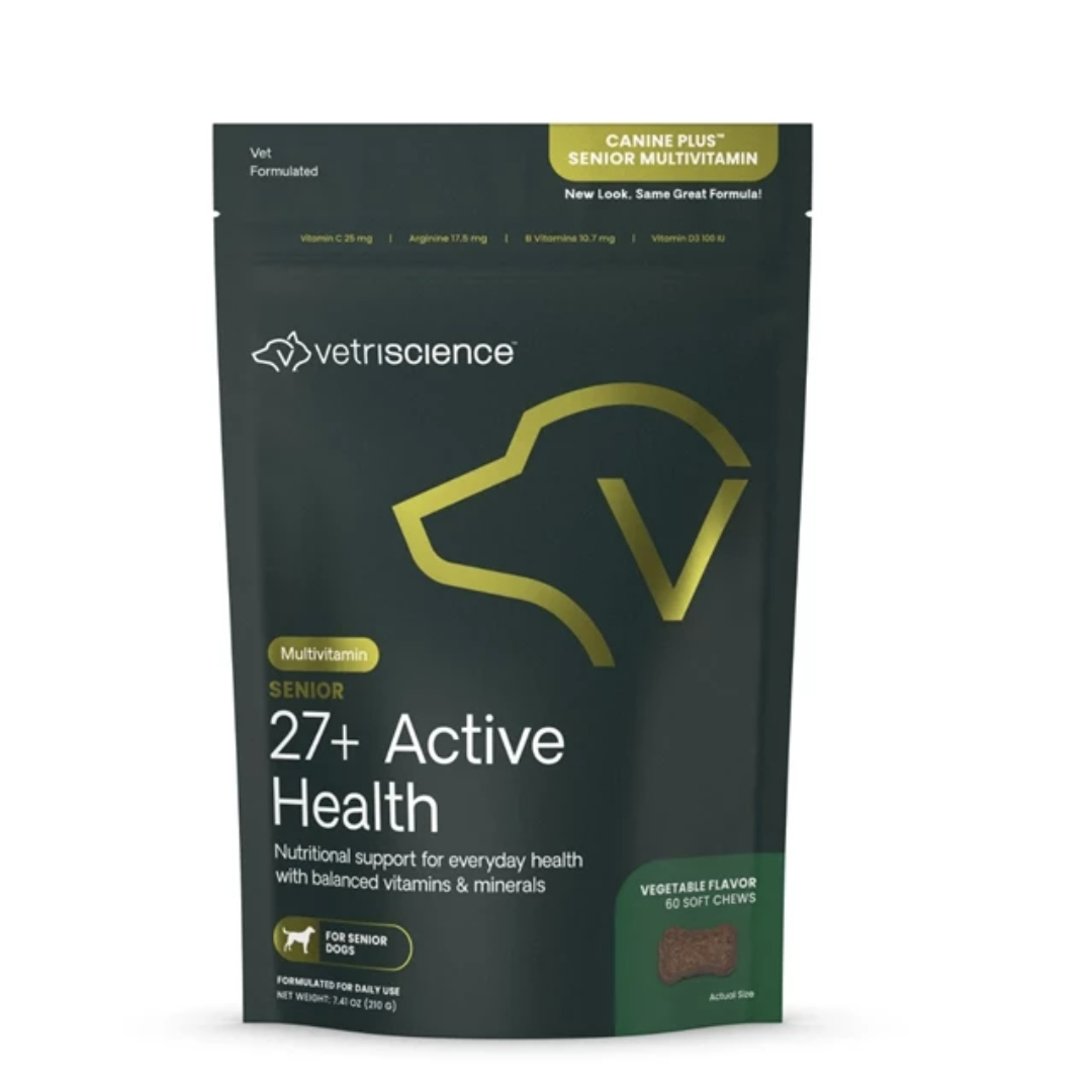 VetriScience -老年犬27+活力健康咀嚼片(適用於狗狗）60 片
