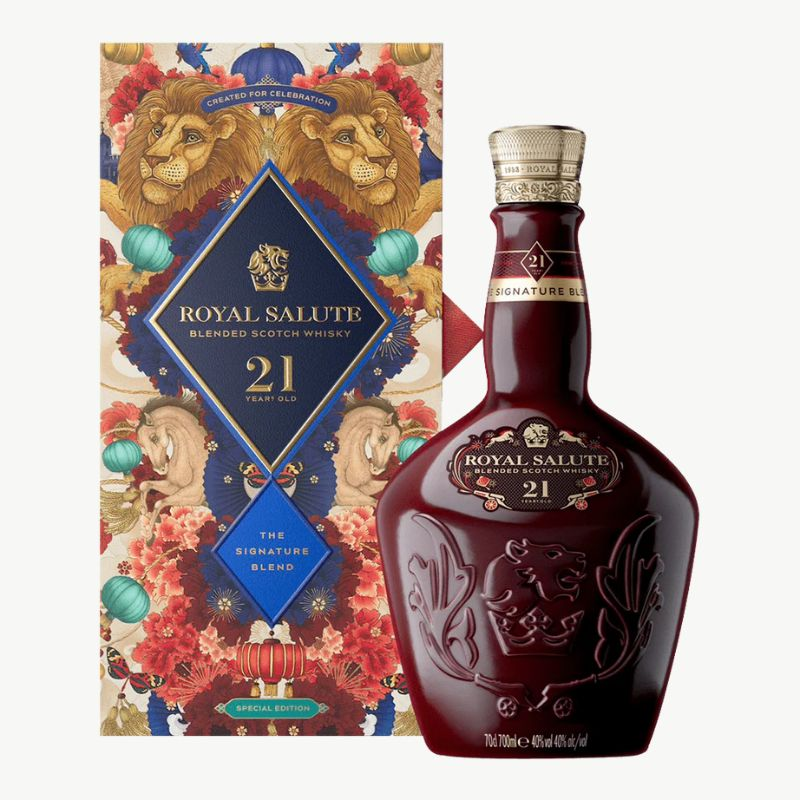 皇家禮炮21年 駿馬光耀紅瓶限定版(2026新春禮盒)