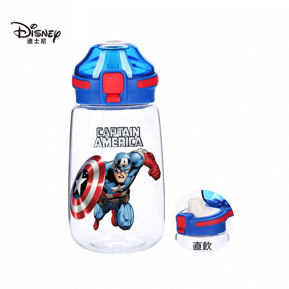 【虎兒寶】迪士尼正版授權兒童水壺 直飲彈跳杯 580ml - 兩款