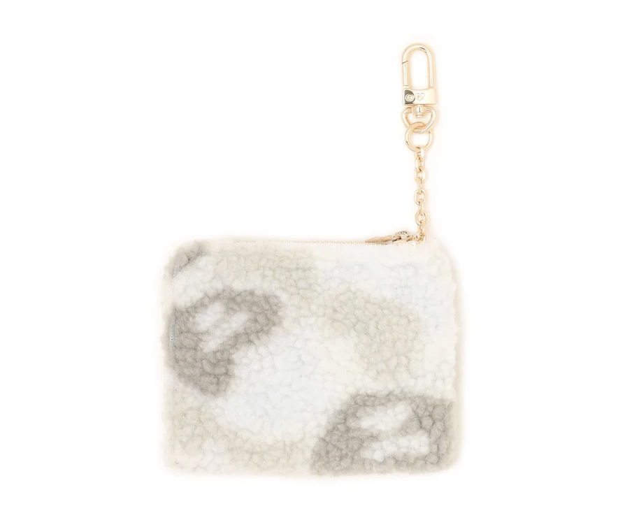 2025AW BAPE A BATHNIG APE APEE CAMO SHERPA WALLET #1 側開 小包 收納包 零錢包 卡片夾 毛絨 現貨 CL70-290-303