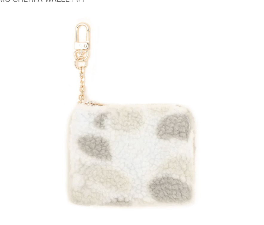 2025AW BAPE A BATHNIG APE APEE CAMO SHERPA WALLET #1 側開 小包 收納包 零錢包 卡片夾 毛絨 現貨 CL70-290-303