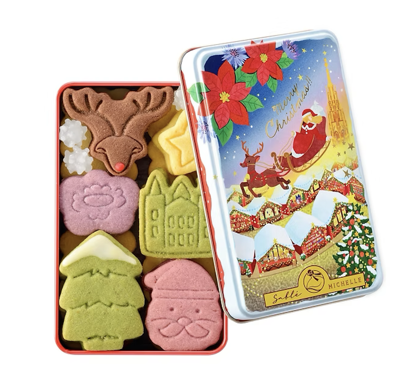 【聖誕限定】Sablé MICHELLE 聖誕國家風景曲奇
