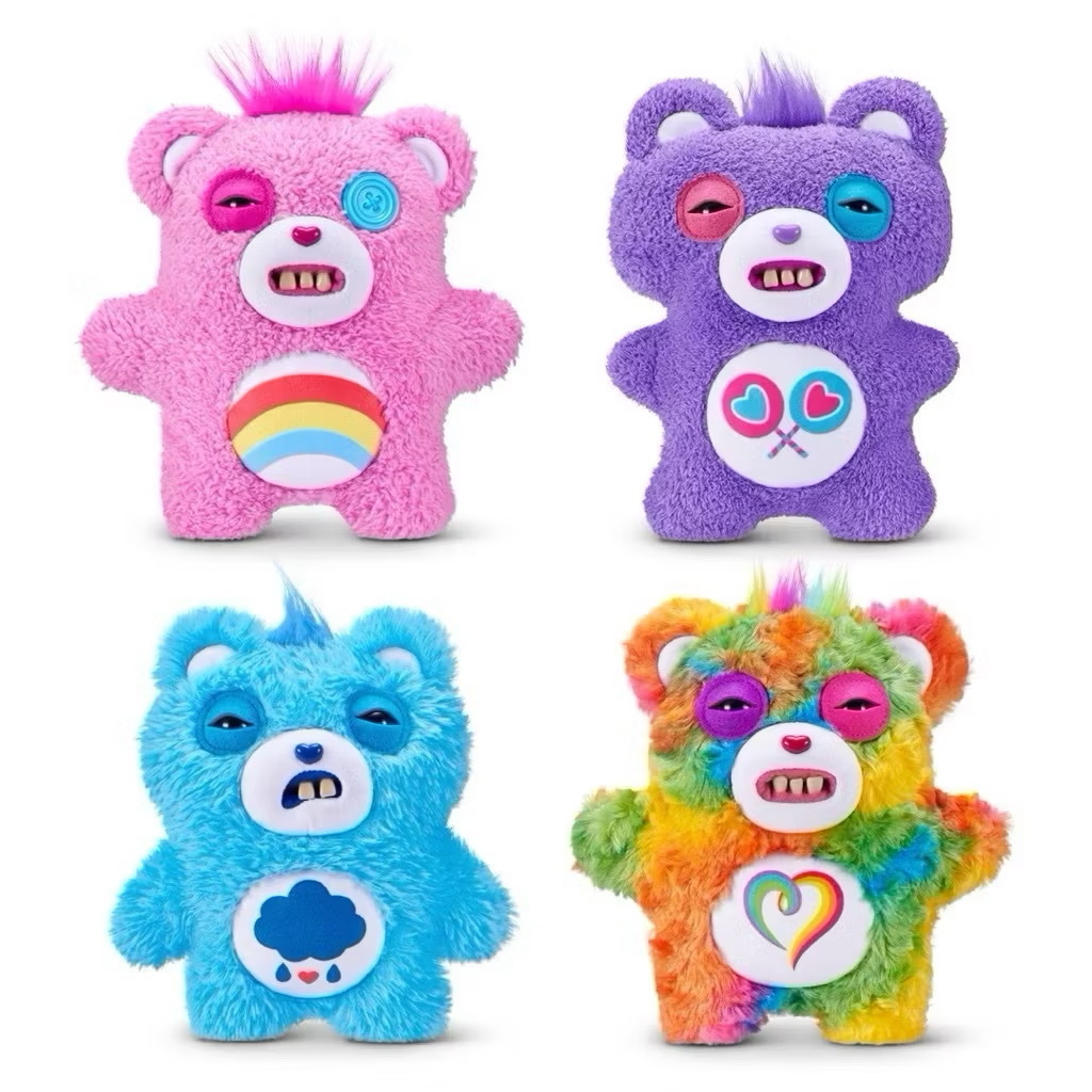 Fuggler 牙齒怪 9吋 彩虹熊 care bears 系列