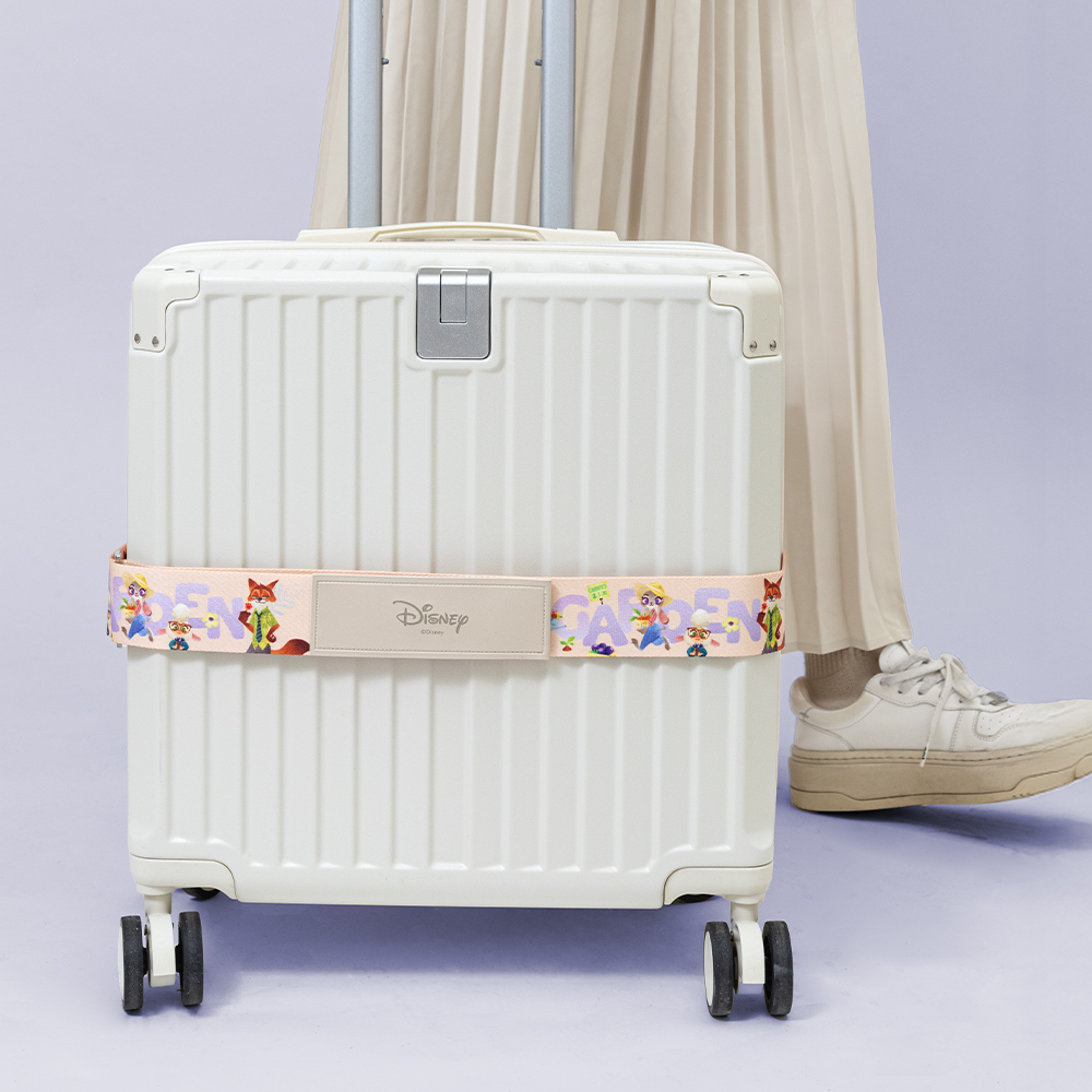 旅遊配件三件組 - 動物方城市【正版授權】(行李束帶+行李吊牌+護照套)