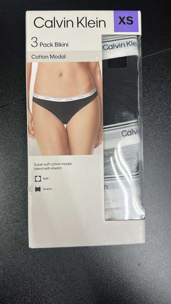 【直播】Calvin Klein LL1126628 Bikini 女裝內褲 (1盒3條)