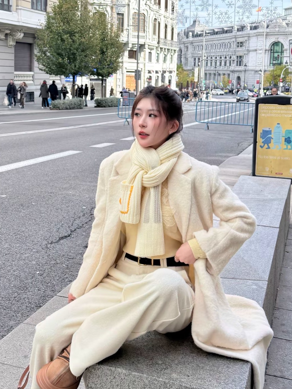 ADIDAS 針織 圍巾