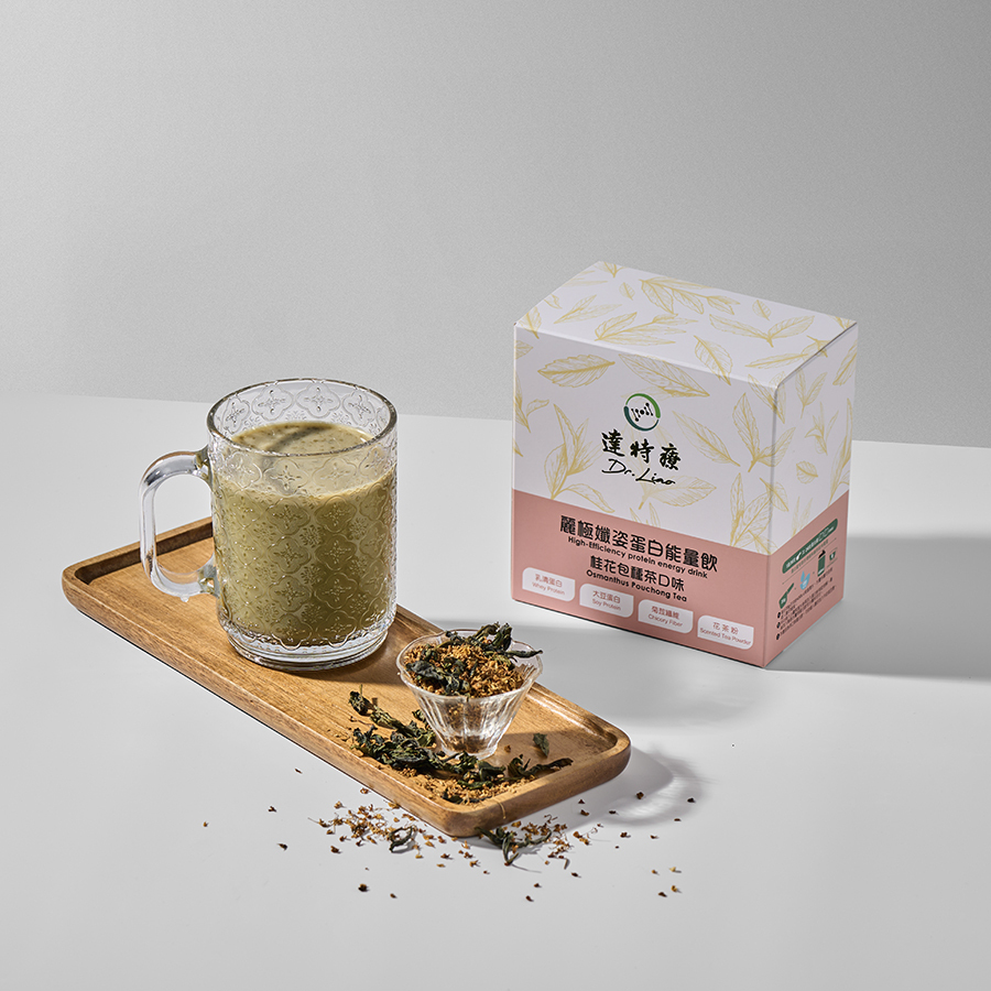 高蛋白盒裝｜桂花包種茶｜10入｜350g