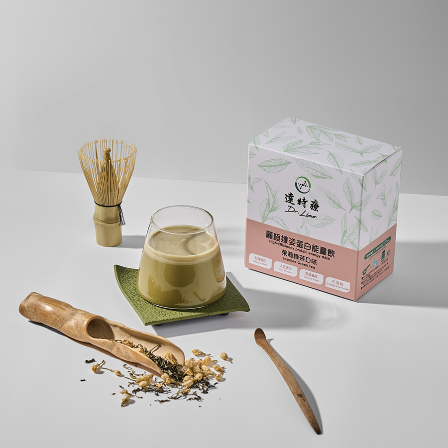 高蛋白盒裝｜茉莉綠茶｜10入｜350g