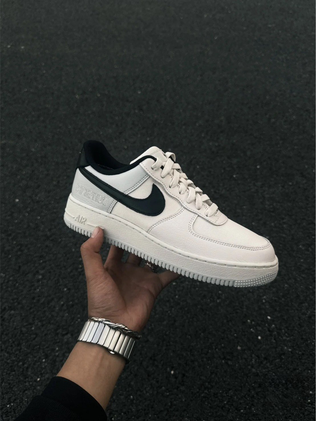 Nike Air Force 1 Low Gore-Tex 防水 灰色 白色 男款 CK2630-004