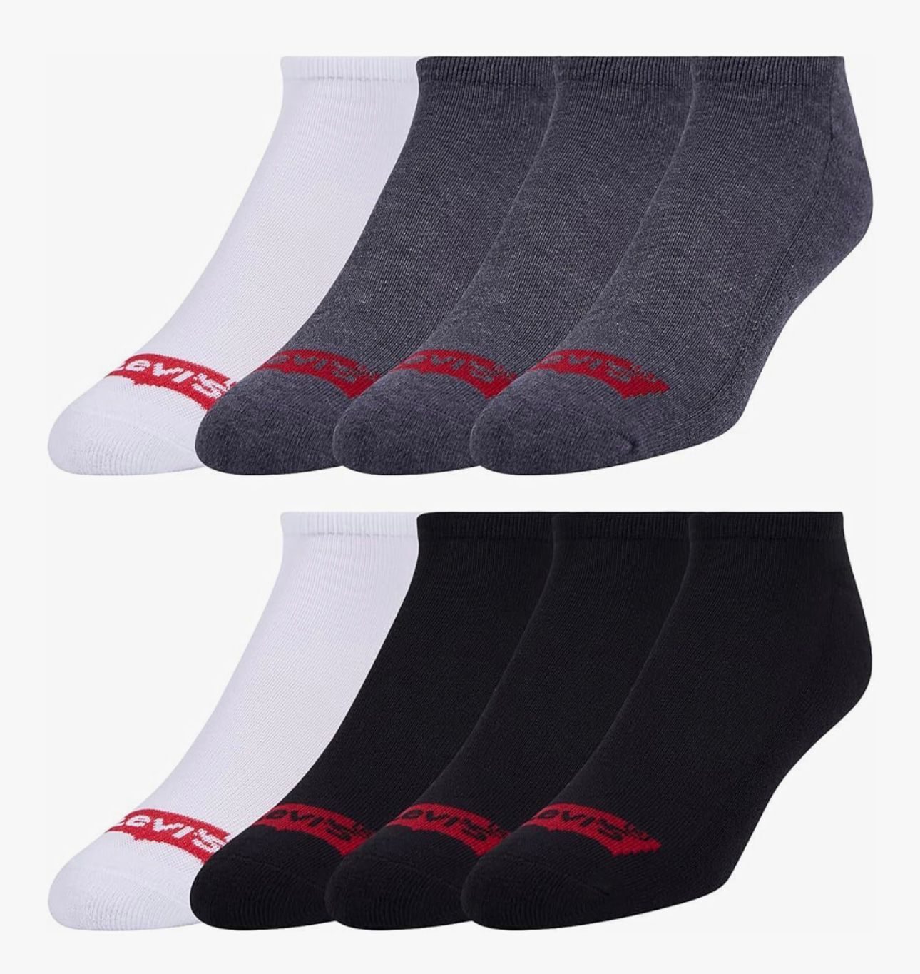 【直播】Levi's LL112697 男裝短襪(一套六對)