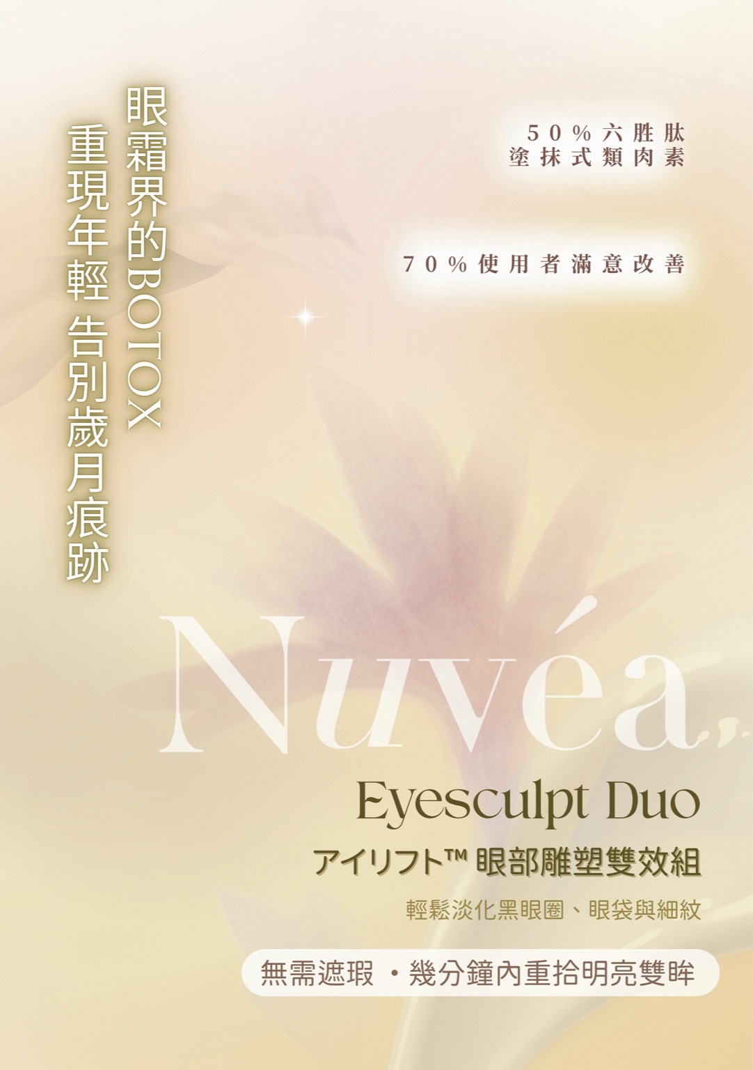 Nuvéa 眼部雕塑雙效組合