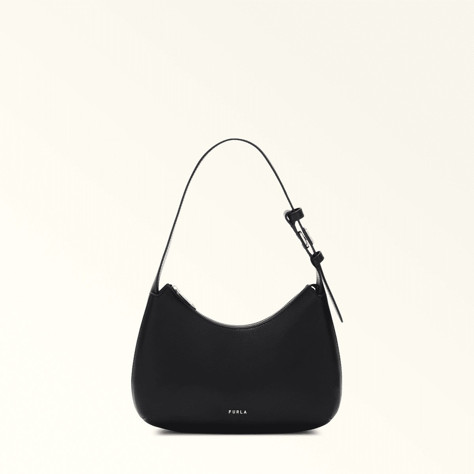 [U] FURLA NERO WB0130000104S00A0055W3X FEBE S HOBO - VITELLO SIDNEY, 8050597480992 (UF351)