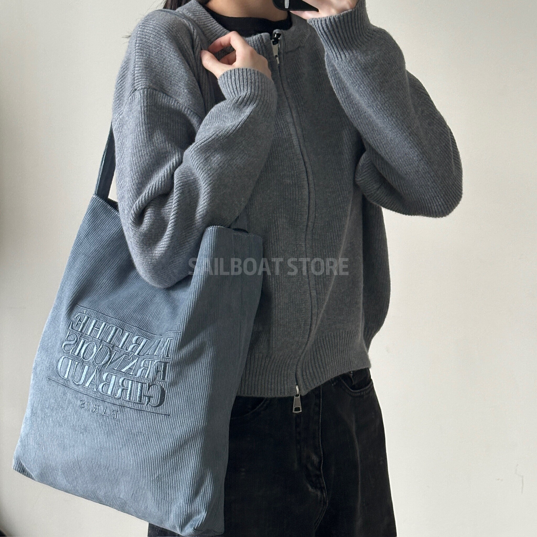 #現貨供應 🇰🇷韓國 MARITHE 燈芯絨 單肩包