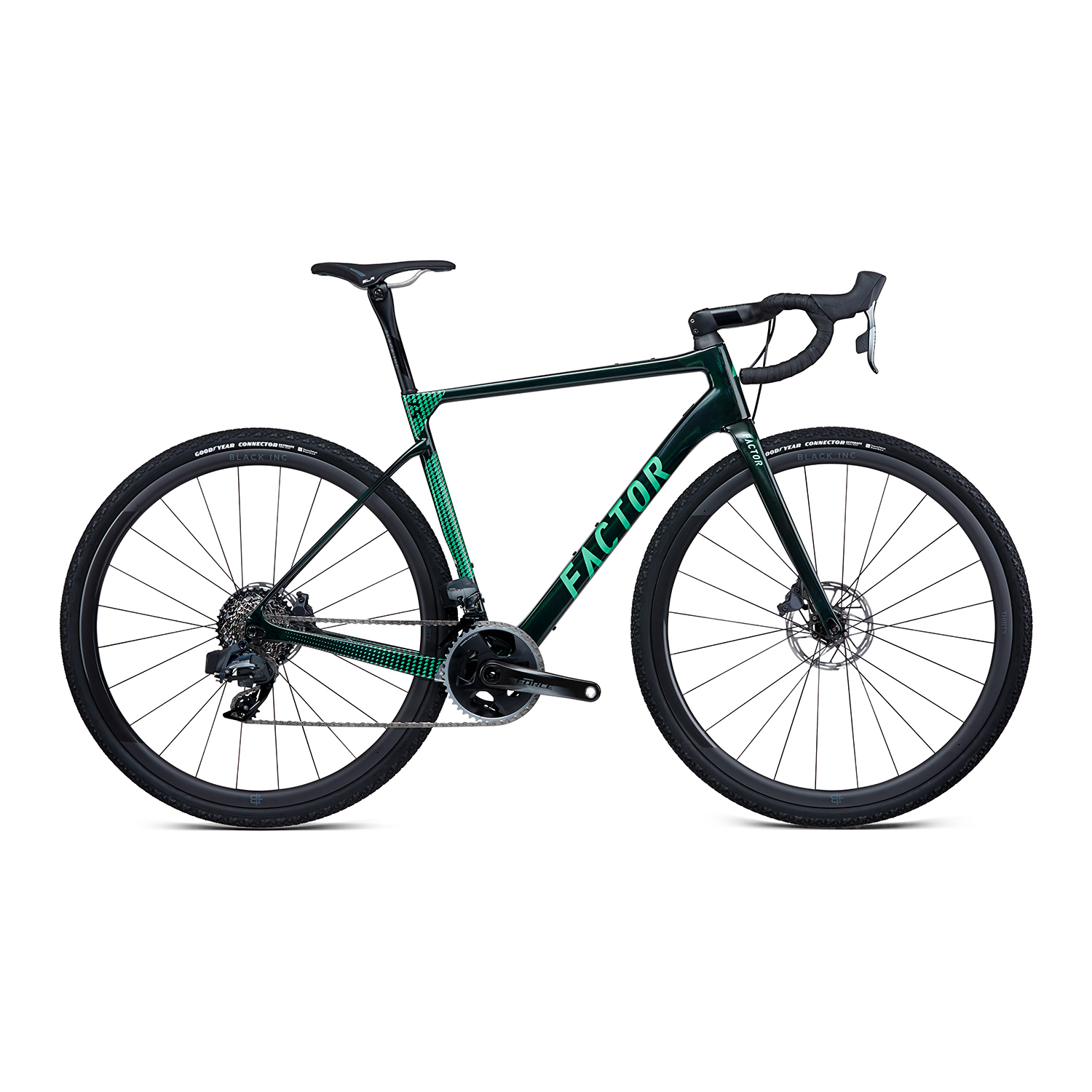 Factor LS Gravel 公路車成車 British Green