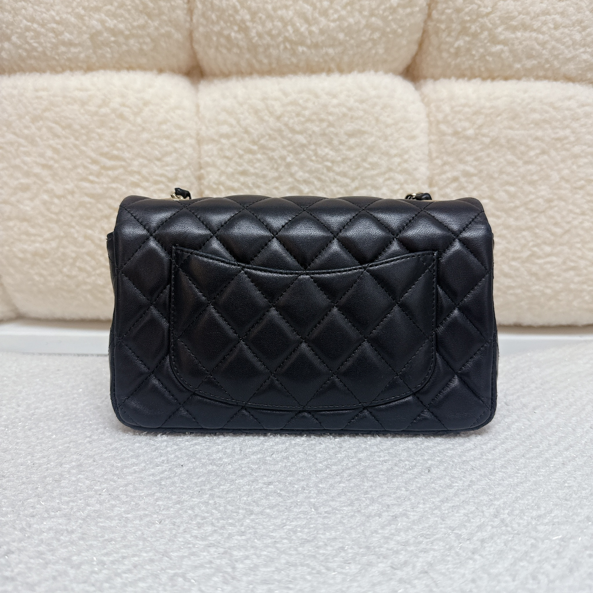 Chanel Classic Flap 20cm Bag - Black / Ghw