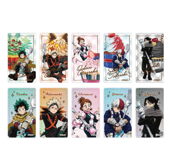 [代購][預訂] 我的英雄學院 第2回 雄英高校 小卡 抽（カップケーキ）