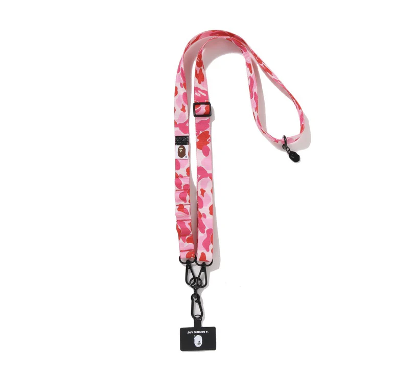 2025AW A BATHING APE BAPE ABC CAMO SMARTPHONE SHOULDER STRAP MOBILE 手機 掛繩 3色 現貨 1L70182015