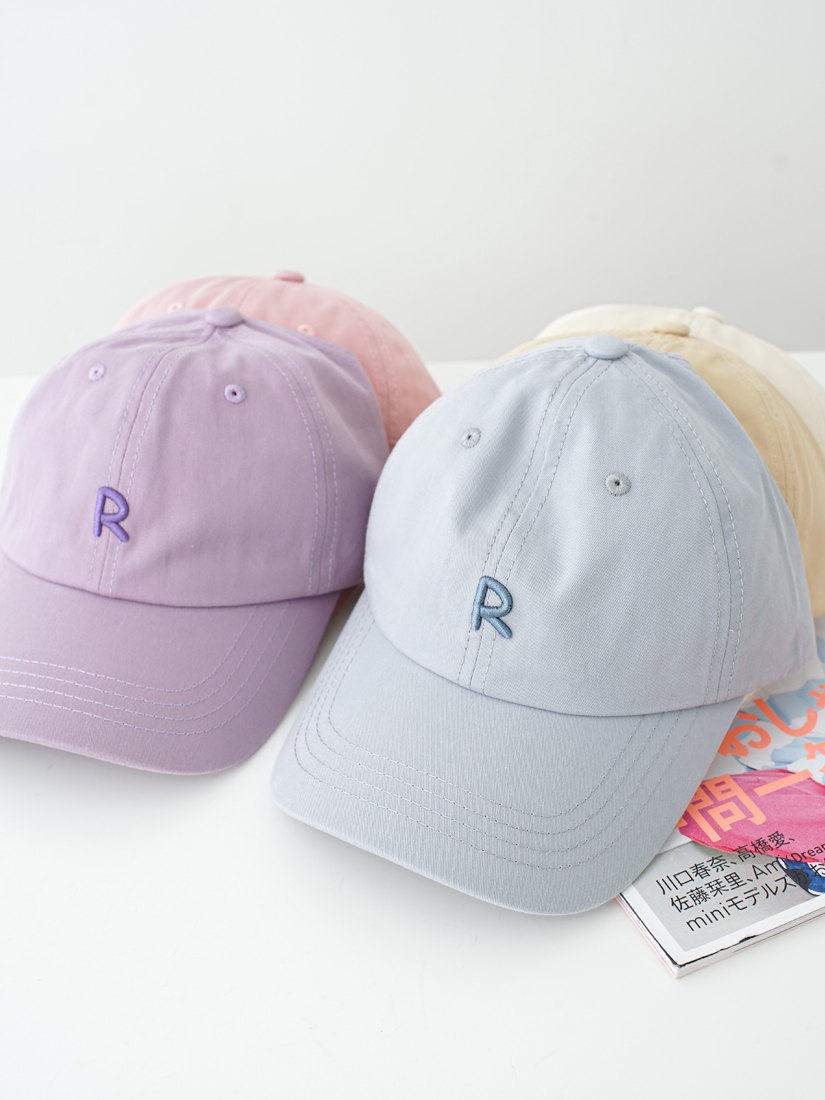 粉彩刺繡透氣棒球帽(5色)