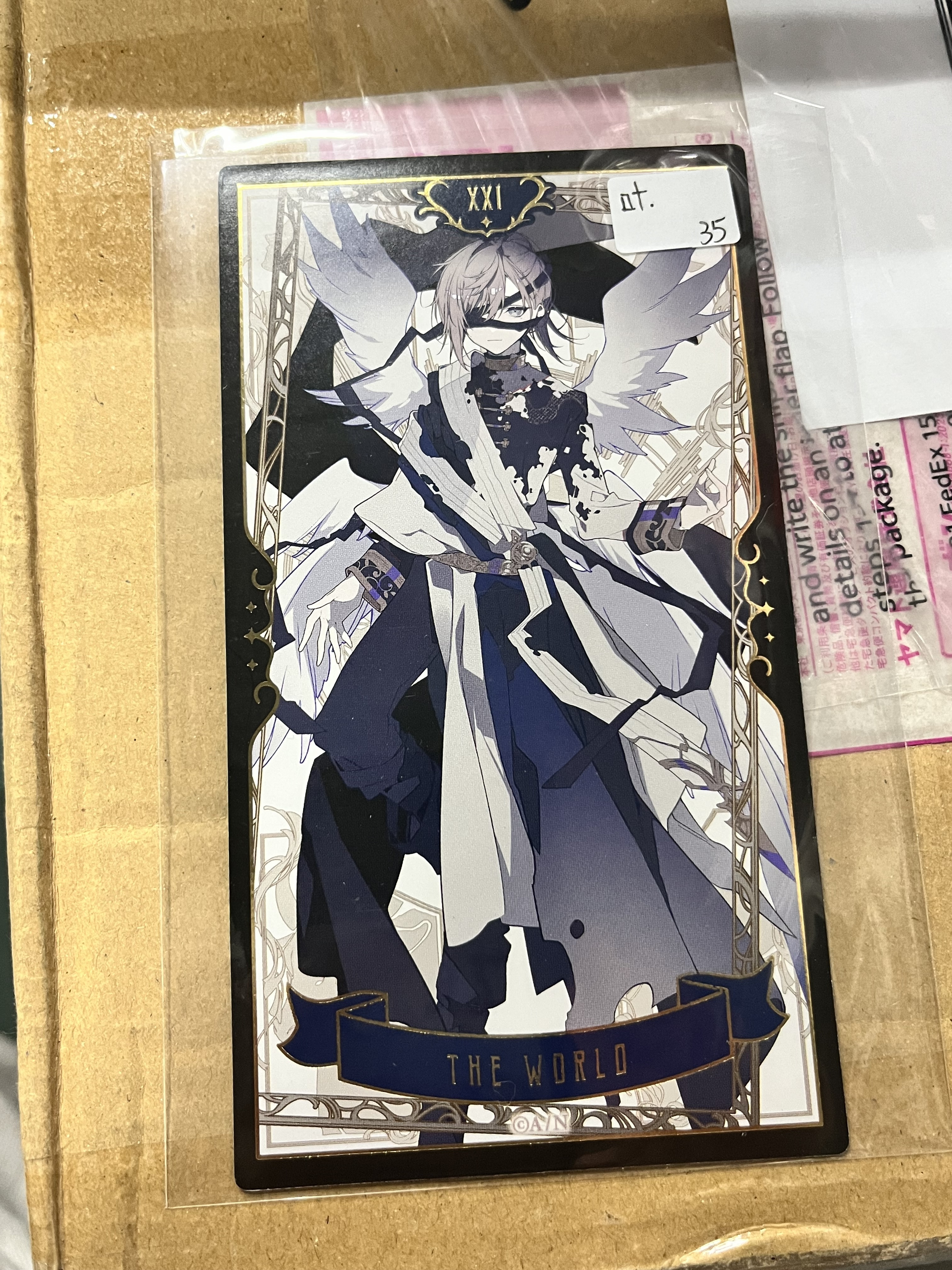 彩虹社   叶 N塔羅卡 #343